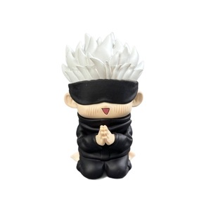 Action Figure in PVC Versione Q di Jujutsu Kaisen, Modellino <span class=keywords><strong>Anime</strong></span> da Auto di <span class=keywords><strong>Gojo</strong></span> <span class=keywords><strong>Satoru</strong></span> in Posizione Seduta - Product Image 5