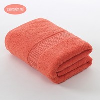 Petite serviette de bain en pur coton quantité minimale de commande de haute qualité de couleur unie en gros pour la maison