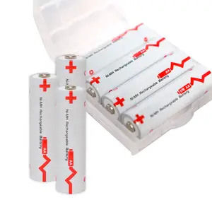 4 Pack Rechargeable AA Batteries 2500mAh Ni-MH High Capacity Double A Batteries