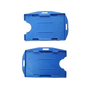 ID Badge Chủ Thẻ Cứng Nhựa Mở Phải Đối Mặt 2 Mặt 2 Thẻ - Product Image 3