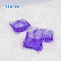 8g ODM & OEM lavage à la main/à la machine taches et odeurs parfum propre mini détergent à lessive dosettes en vrac