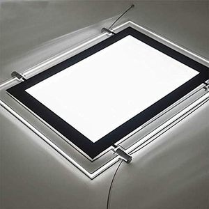 ป้ายไฟ LED แม่เหล็กบางเฉียบสำหรับโฆษณา เมนูร้านค้า กล่องไฟอะคริลิคใส พร้อมที่วางป้ายแสดงผล รับประกัน 3 ปี - Product Image 6