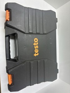 Ensemble de manomètres Testo 550 avec flexibles et colliers de serrage &amp;   Étui rigide 0563 1550 testé HVAC, d'occasion - Product Image 6