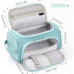 Étui à crayons grande capacité, échantillon gratuit, pochette de rangement haute capacité, étui pour marqueurs, sac de papeterie simple pour voyage, adolescents, filles, adultes - Product Image 4