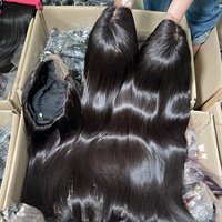 Pelucas de Cabello Humano Indio Virgen 13x6, Pelucas Frontales de Encaje HD Completas Sin Pegamento, Cabello Remy Liso Natural, Peluca de Encaje HD