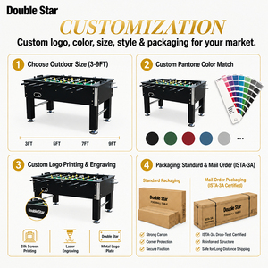 Mesa <span class=keywords><strong>de</strong></span> Futbolín <span class=keywords><strong>de</strong></span> MDF Personalizada, Superventas, para Interiores, con Portavasos - Product Image 4