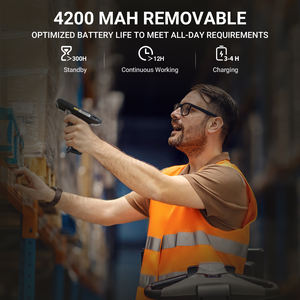 Terminal de point de vente PDA portable, imprimante Zebra, Android 10, PDA robuste, étanche, smartphone intelligent P160, 4G, Wi-Fi, GPS, fonctionne avec Bluetooth - Product Image 4