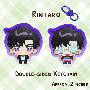OEM ODM Anime Tamon S B Side Acrílico, Llavero de Doble Cara de 2 Pulgadas con Diseño de Anime de Tamon Kippei Natsuki - Product Image 4