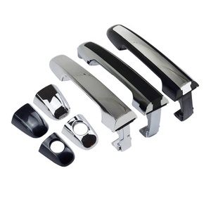 Poignée de porte extérieure avant et arrière gauche et droite compatible avec Hyundai Sonata NF NFC 2005 2006 2007 2008 2009 2010, accessoires et pièces automobiles - Product Image 1