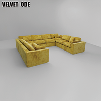 Modernes Cloud-Sofa Modular Ohne Mindestbestellmenge Niedriger MOQ Modulares Sektional-Cloud-Sofa für Wohnzimmermöbel