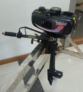 Moteur de popa XW4W 2HP 2 tempos, leme, direcao, controlador de embreagem, motor de popa a gasolina - Product Image 4