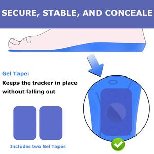 Mềm mại thoải mái không khí <span class=keywords><strong>tag</strong></span> chủ Giày đế Hidden <span class=keywords><strong>Tracker</strong></span> devise trường hợp cho trẻ em người lớn người cao tuổi thoải mái chèn cho giày - Product Image 6