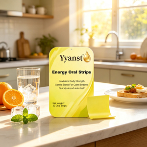 OEM Films Énergétiques Oraux Ultra-Fins à Absorption Rapide, Doux pour la Nuit, Vitalité Diurne et Bien-être, 30 Sachets Dissolvables Jaunes - Product Image 6