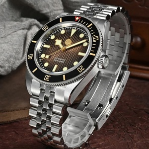 Reloj de Buceo San Martin SN0128 con Esfera 3D Waffle, Nuevo, 40 mm, NH35, para Hombre, Automático, Mecánico, Zafiro, Resistente al Agua 200 m, Luminoso - Product Image 3