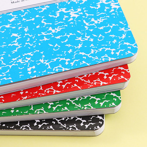 Foska - Paquete de 6 Cuadernos de Composición de 100 Hojas con Rayas Anchas en Colores Surtidos de Mármol para Múltiples Materias, Toma de Notas y Tareas - Product Image 6