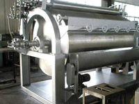 Déshumidificateur professionnel industriel à double tambour pour flocons de nourriture pour bébés, déshumidificateur d'amidon, levure sèche active, tambour rotatif