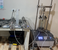 Machine triaxiale automatique de laboratoire BS EN ASTM 10KN 30KN 60KN pour l'analyse des sols
