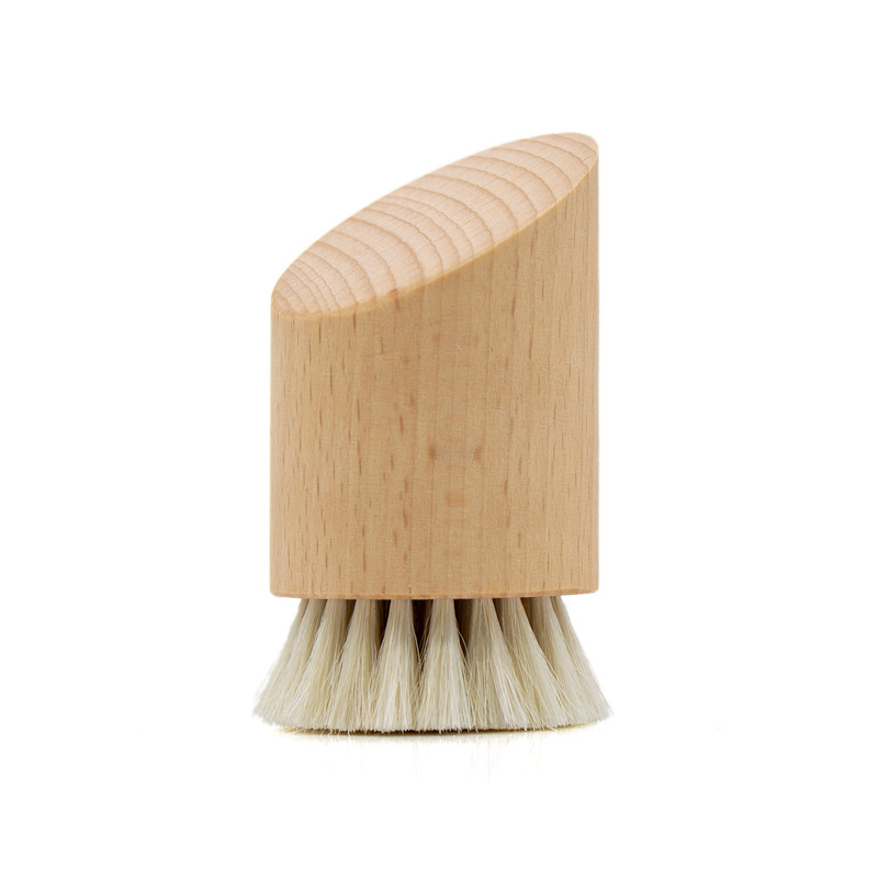 2021 New Mold Super Soft Bamboo Bath Brush Shampoo hair Brush Cleaning Brush Flat Head Massage Point Face Cleaning