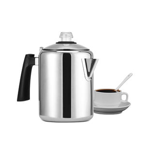 Bouteille de bouilloire de café de barbecue de dessus de cuisinière traditionnelle de dessus de cuisinière de non électrique d'acier inoxydable avec le <span class=keywords><strong>filtre</strong></span> pour le fourneau - Product Image 2