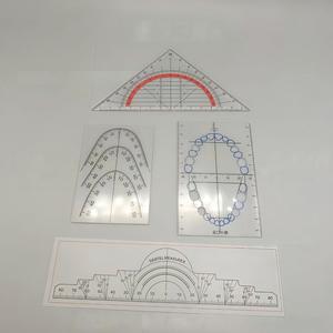 <span class=keywords><strong>Règle</strong></span> de mesure de forme d'arcade dentaire multifonctionnelle pour la conception esthétique des dents antérieures et l'art - Product Image 6