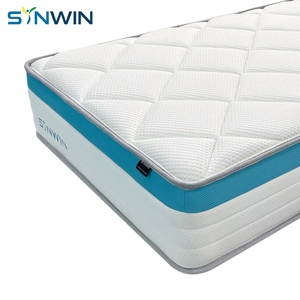 Matelas pour dormeurs latéraux de 10 pouces, matelas <span class=keywords><strong>en</strong></span> mousse souple à ressorts ensachés - Product Image 1