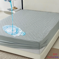 Protège-matelas imperméable sur mesure à embossage ultrasonique avec dos en TPU hypoallergénique – Vente en gros