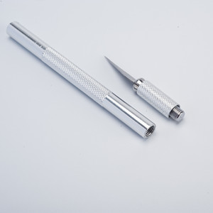 Custom aluminum alloy carving knife for students, DIY craft knife, mobile phone <b>screen</b> <b>protector</b> application, <b>paper</b> cutting, - Product Image 2