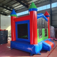 Mini château gonflable d'extérieur 3m*3m avec toit, petit château gonflable pour enfants, aire de jeux gonflable à vendre
