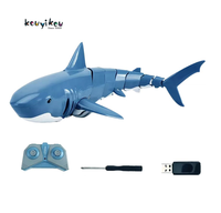 KYK Robot Plastik Rc Elektrik, Robot Ikan Berenang Tahan Air Remote Control