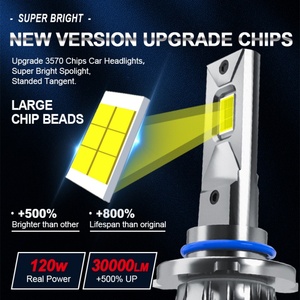 D55 <b>LED</b> <b>Headlight</b> H1 H3 H7 H11 H13 9005 9006 880 881 9012 9004 9007 Car Accessories 220 Watt H4 <b>Led</b> <b>Headlights</b> for Car - Product Image 5