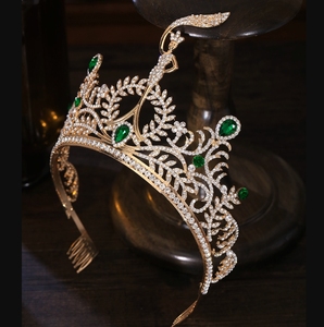 Quốc Tế Hoa Hậu Vũ Trụ Rhinestone Cưới Hợp Kim Nữ Hoàng Vương Miện Phụ Nữ Đảng Pha Lê Tiệc Vương Miện Vương Miện Vương Miện - Product Image 4