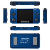 Nouvelle console de jeu portable Anbernic RG351MP, machine de jeu de poche, écran IPS de 3,5 pouces, prise en charge de PS1, Wifi externe, 64 Go, 2400 jeux