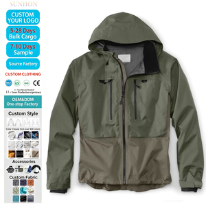 <span class=keywords><strong>Veste</strong></span> de <span class=keywords><strong>pêche</strong></span> <span class=keywords><strong>à</strong></span> <span class=keywords><strong>la</strong></span> <span class=keywords><strong>mouche</strong></span> imperméable et respirante pour homme de haute qualité, 100% nylon, protection UPF50, fermeture éclair, sans couture - Product Image 1