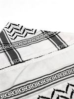 Keffiyeh palestinienne traditionnelle pour homme, shemagh, foulard saoudien de Dubaï