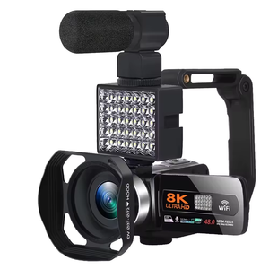 Appareil Photo Numérique 8K WiFi 48MP 3 "Écran Flip 180 ° Zoom Numérique 16X <span class=keywords><strong>Vision</strong></span> Nocturne Caméras Vlogging pour <span class=keywords><strong>la</strong></span> <span class=keywords><strong>Photographie</strong></span> et pour YouTube - Product Image 6