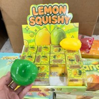 Jouets Squishy Vaseline : Banane, Fraise, Patte de Chat, Pain, Pomme de Terre, Mangue – Jouets Anti-Stress en TPR à Presser