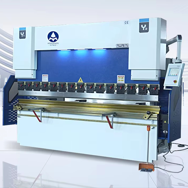 125Ton 3200mm CNC Hydraulic Press Bending Brake Machine with TP10S with AMADA Quick Clamp