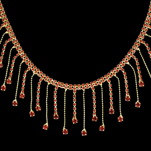 Ouro Fringe Guarnição Beads Borla Strass De Vidro 3D para Corte Decorativo em Cortinas Roupas Vestidos Sacos Sapatos - Product Image 5