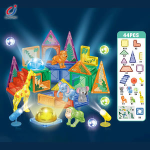 צ 'נג' י אריחים מגנטיים כביש להגדיר מבנה מגנטי בלוקים חיי צעצוע חינוכיים התינוק חוסם מגנטי בלוקים בניין מגנטי - Product Image 4