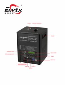 เครื่องจุดประกายความเย็น700วัตต์เครื่องสร้างประกายไฟควบคุมด้วย DXM สำหรับดอกไม้ไฟดีเจงานแต่งงาน - Product Image 2