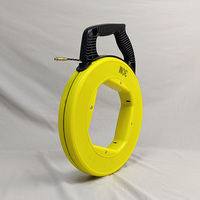Tire-câble flexible en acier pour conduit, enrouleur portable en plastique pour tirer les fils électriques à l'intérieur des conduites