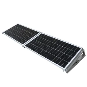 Goede Kwaliteit Solar Oplossing Leverancier Beugel Pv Mount Paneel Plat Dak Montagesysteem