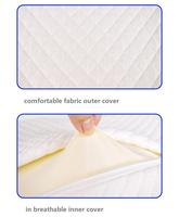 Oreiller cervical ergonomique ajustable en mousse à mémoire de forme, confortable pour dormir, avec contour ergonomique, housse amovible et lavable, soutien de la nuque pour hôtel et lit, idéal pour dormeurs latéraux