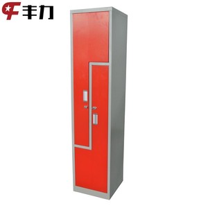 Z-Shaped Steel 4-Door Key Lock Gym Fitness <b>Locker</b> for Commercial Use-Durable Athletic Storage - Product Image 5