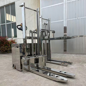 Huize高負荷容量電気304ステンレススチールスタッカー - Product Image 2