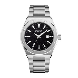 Reloj de Pulsera de Cuarzo Casual para Hombre, Regalo de Navidad, Venta al por Mayor de Fábrica, Joyería de Moda, Acero Inoxidable, Movimiento Japonés - Product Image 5