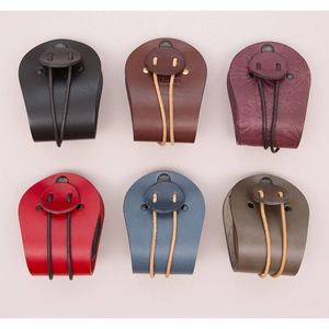 Bolsa de cuero con cordón, bolsa para llaves, monedero, bolsa de almacenamiento de dados hecha a mano/bolsa de la suerte - Product Image 5