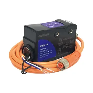 Cnhenw sensor de detecção de cor HW50-W-RGB/sensor fotoelétrico