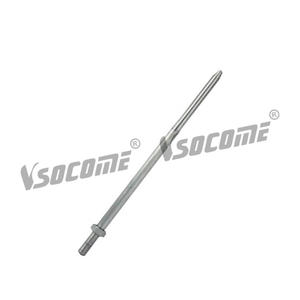 Paratonnerre en cuivre, bornes non isolées, paratonnerre à économie d'énergie, marque SOCOME, 500 mm, diamètre 14 mm, certifié ISO/CE - Product Image 1