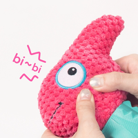 AFP Interactive Treat Jouet en peluche caché pour animaux de compagnie Distributeur de nourriture pour chiens Distributeur de nourriture avec fuite lente pour chiens Entraînement au QI